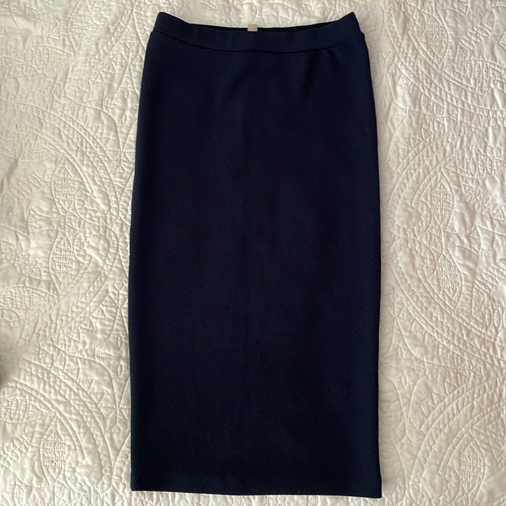 Philosophy navy knit skirt. Excellent condition. Size XS.